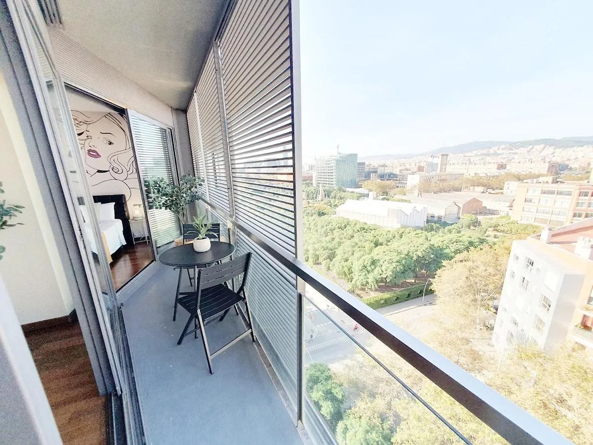 Modern Apartment In Diagonal Mar Barselona İspanya